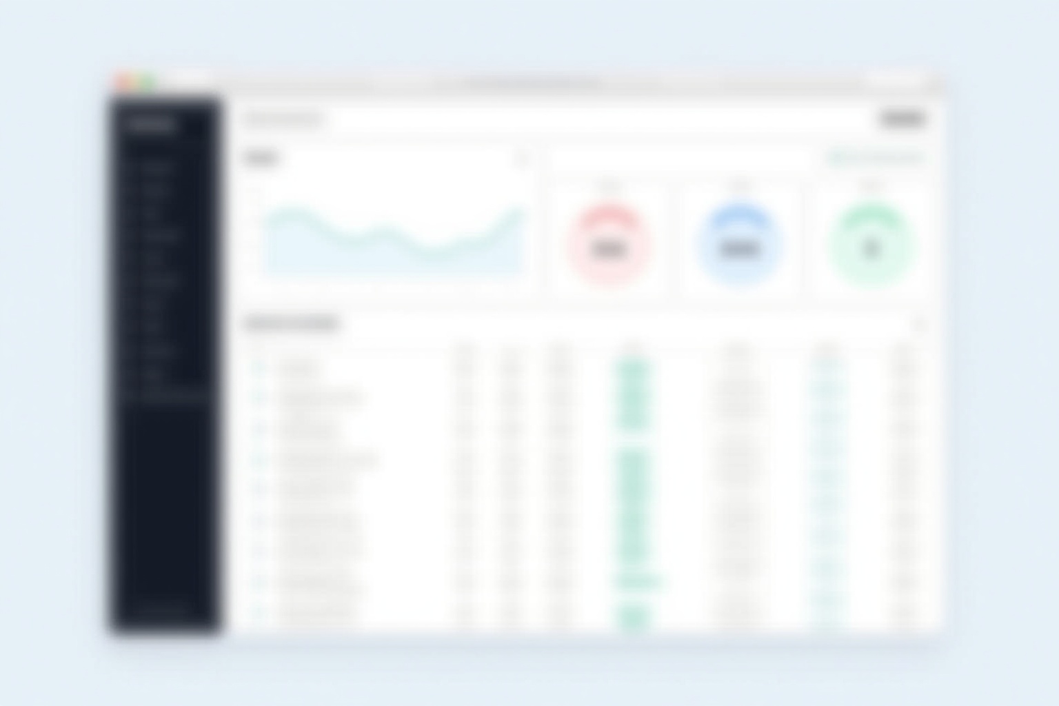 Line graph displaying data trends over time.