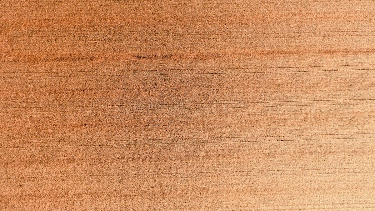 Texture de bois de couleur orange, avec des lignes horizontales.