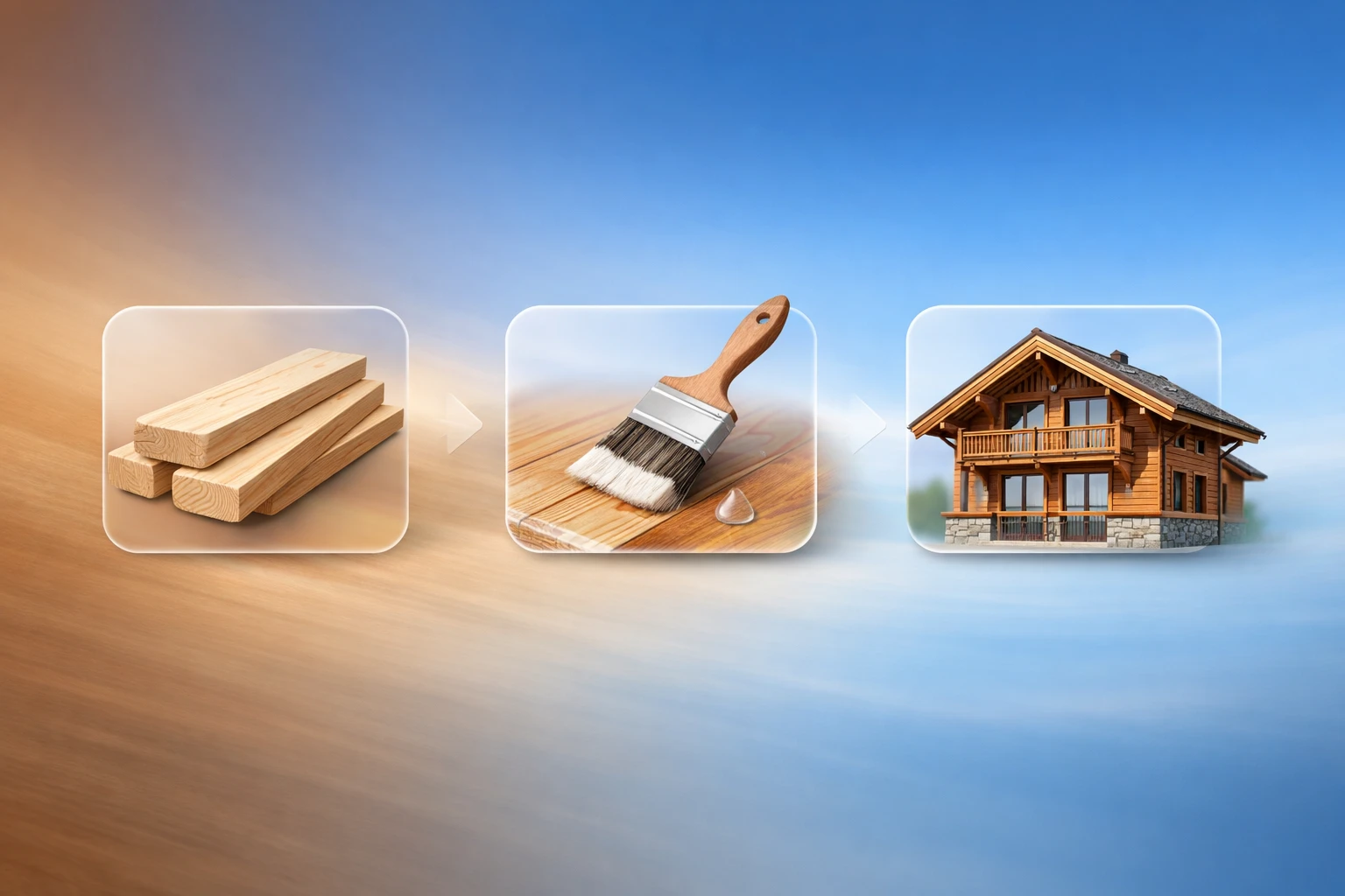 Guide prix lasure bois extérieur chalet 2026: étapes de protection et entretien du bois, aspect tech-forward.