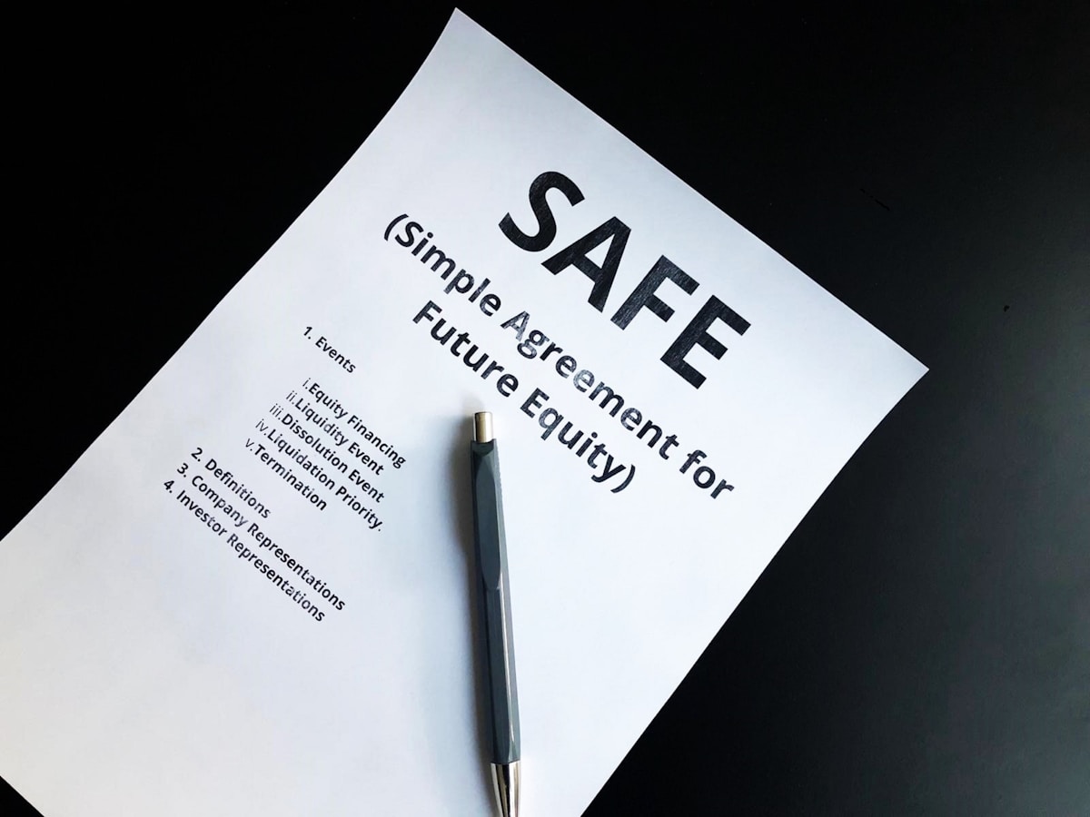 Document d'information sur les services de financement par capitaux propres.
