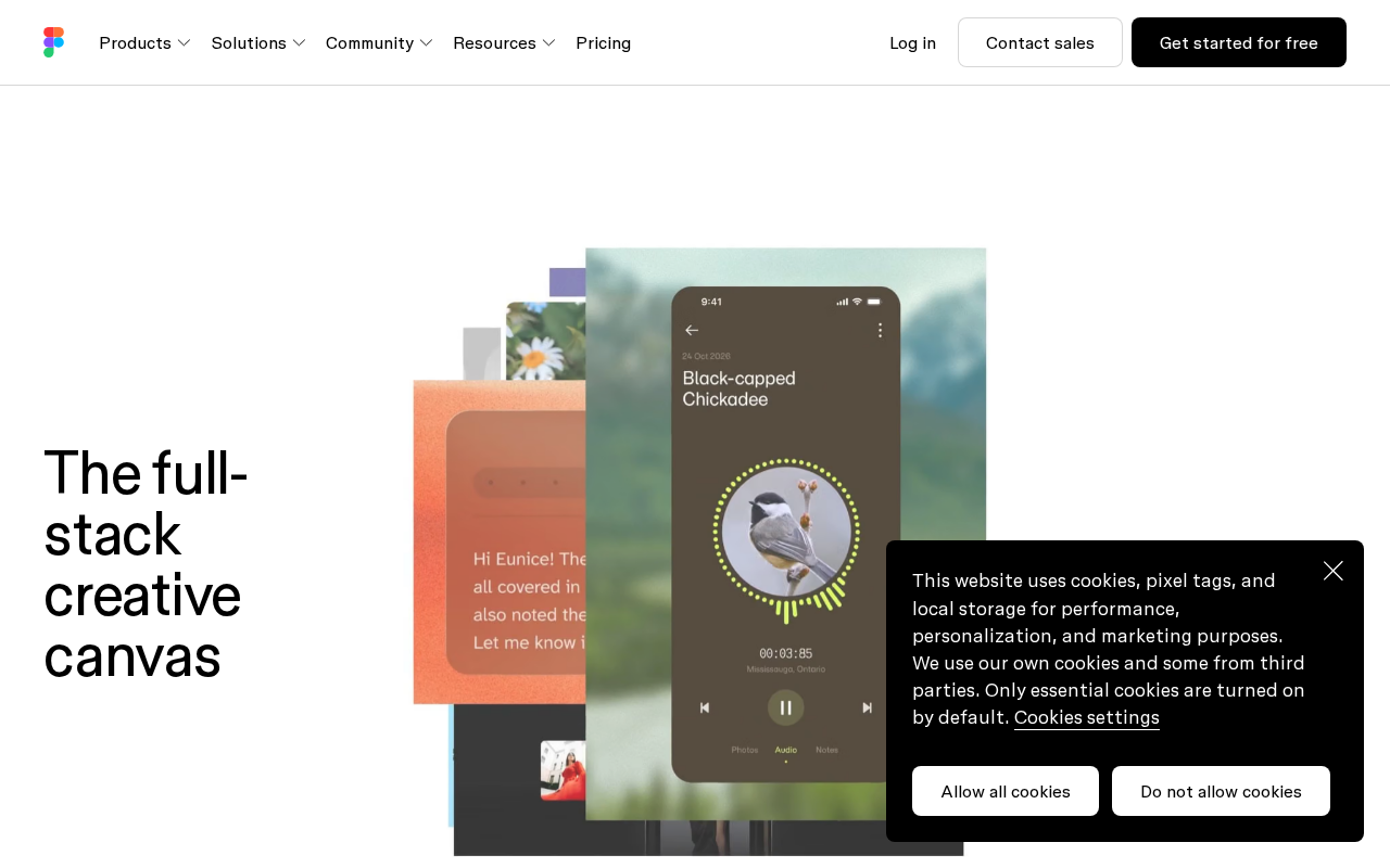 Figma AI Website Generator homepage