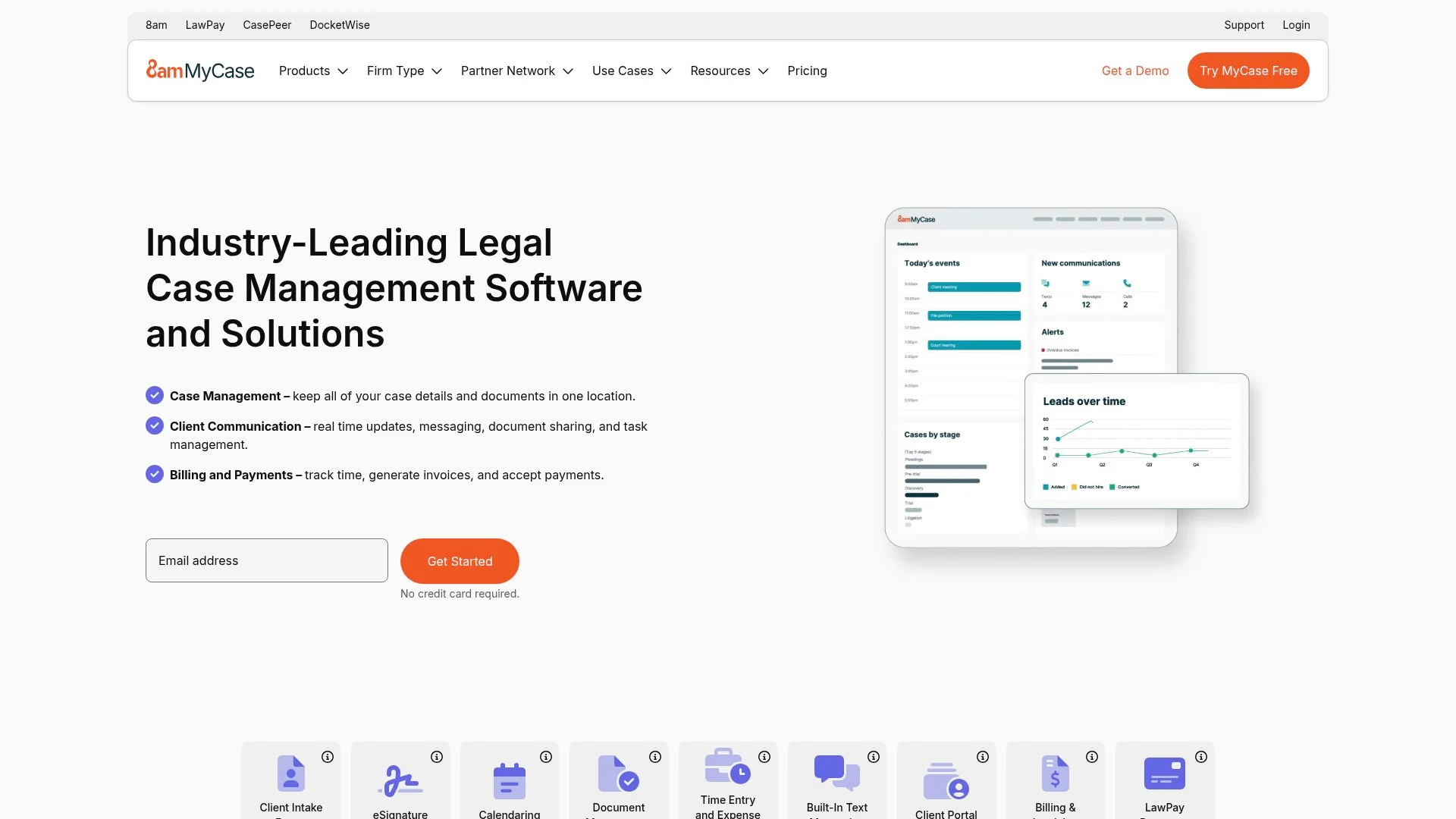 Industry-leading legal case management software and solutions.