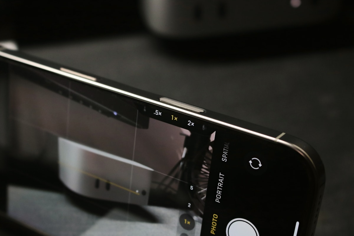 A smartphone camera interface is displayed.