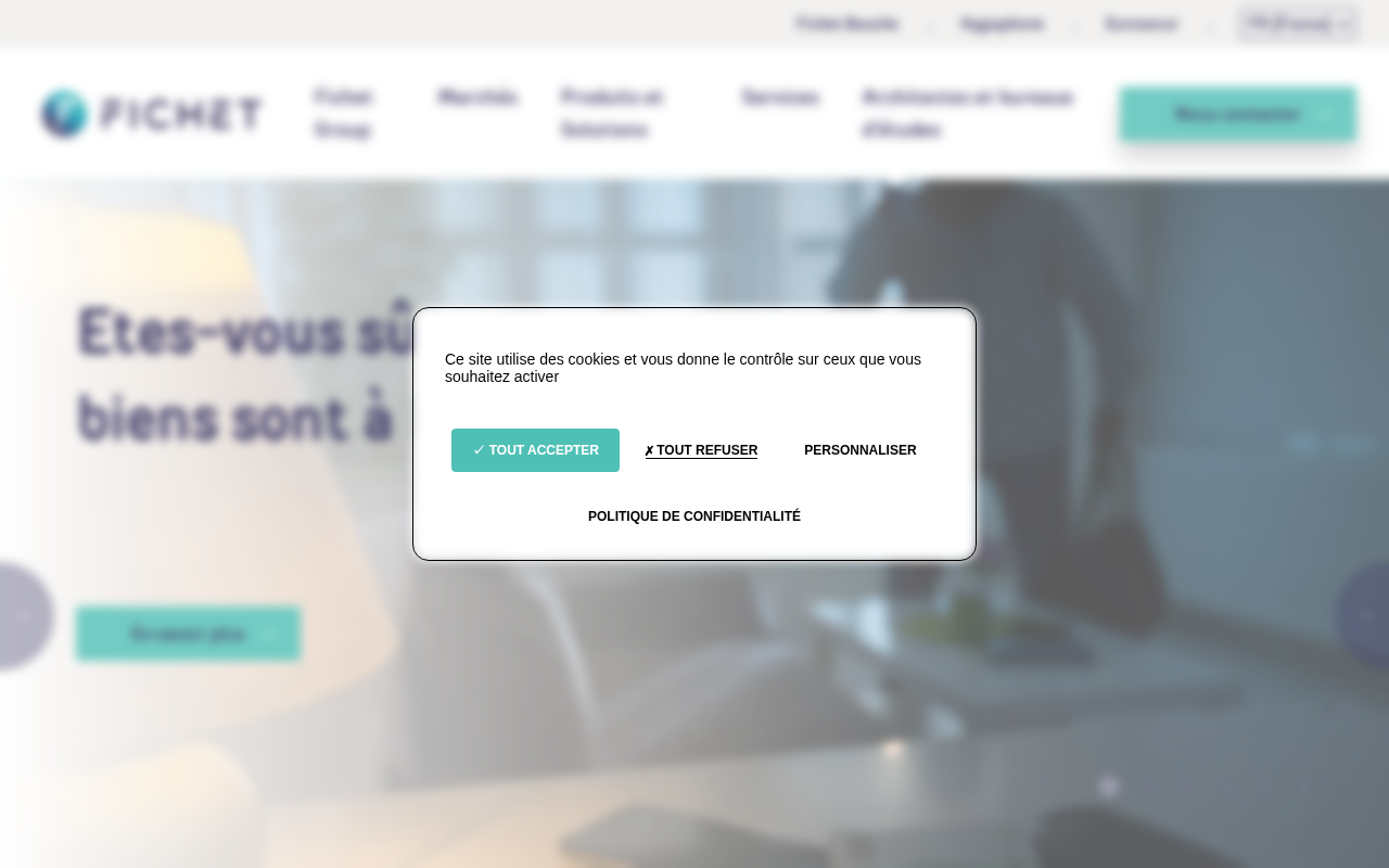 Fichet homepage
