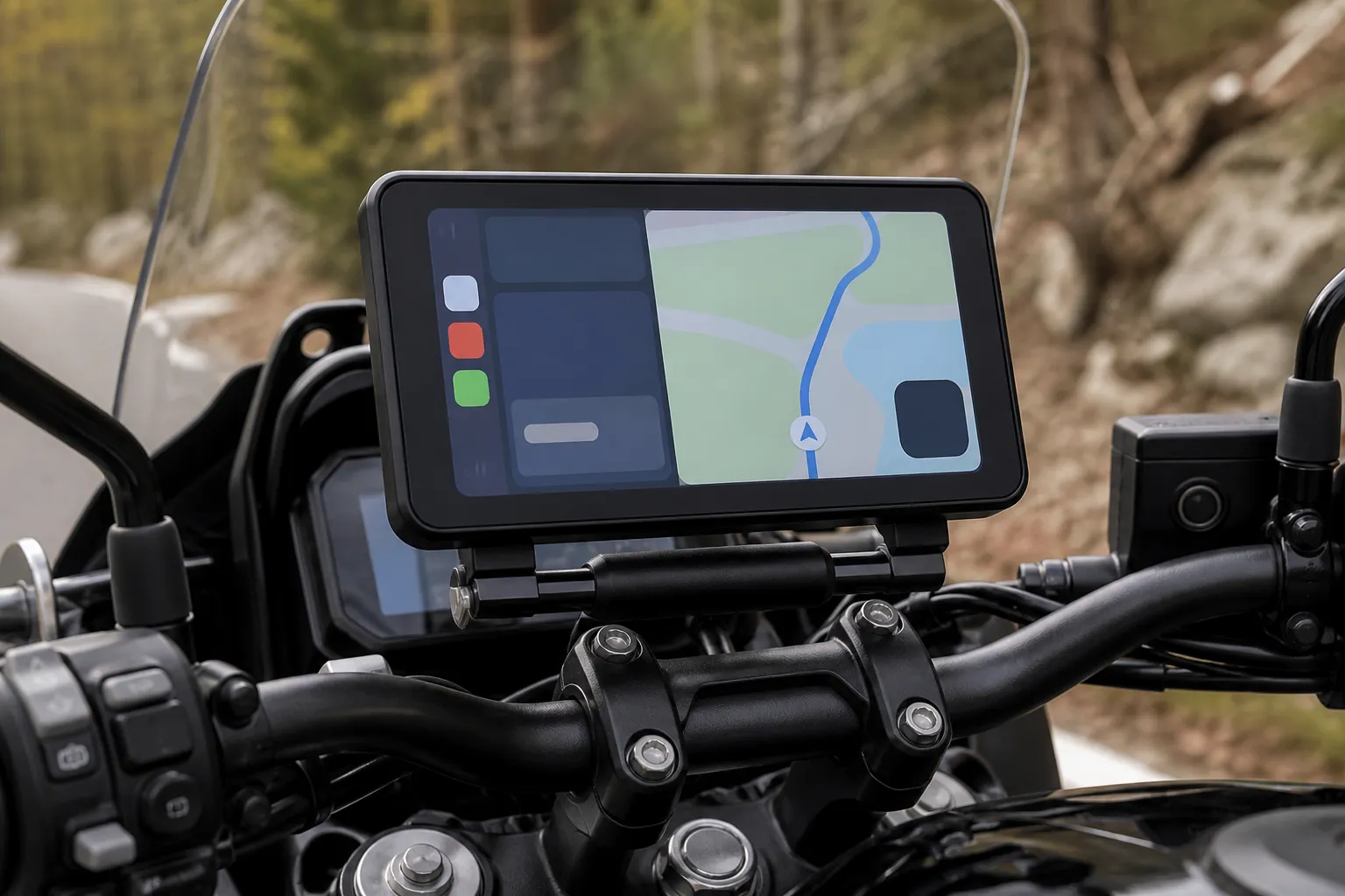 gps moto avec carplay - Installer un gps moto avec carplay sur votre guidon