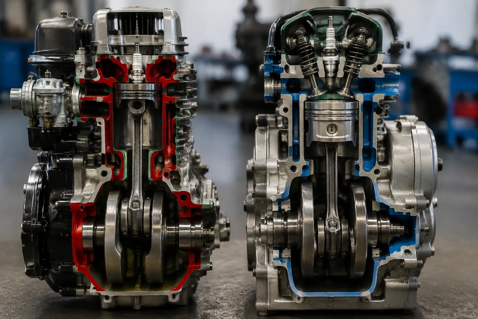 différence moteur 2t et 4t - Tout comprendre sur la différence moteur 2t et 4t pour bien choisir sa moto