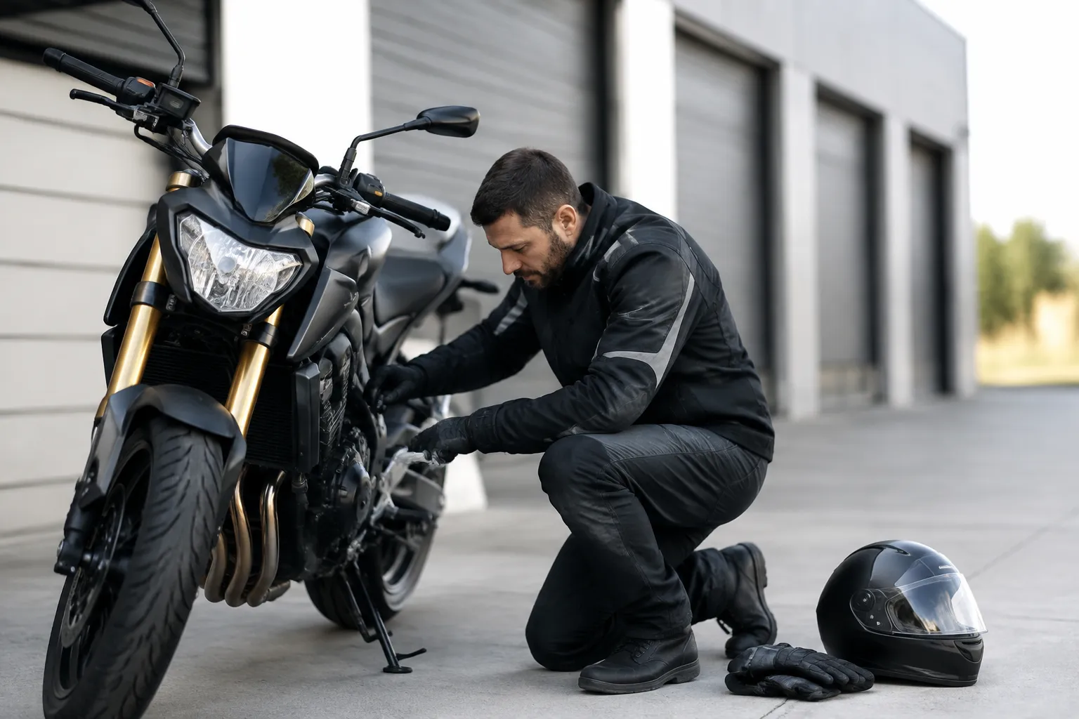 points de contrôle moto avant départ - Les 5 points de contrôle moto avant départ que tout motard
