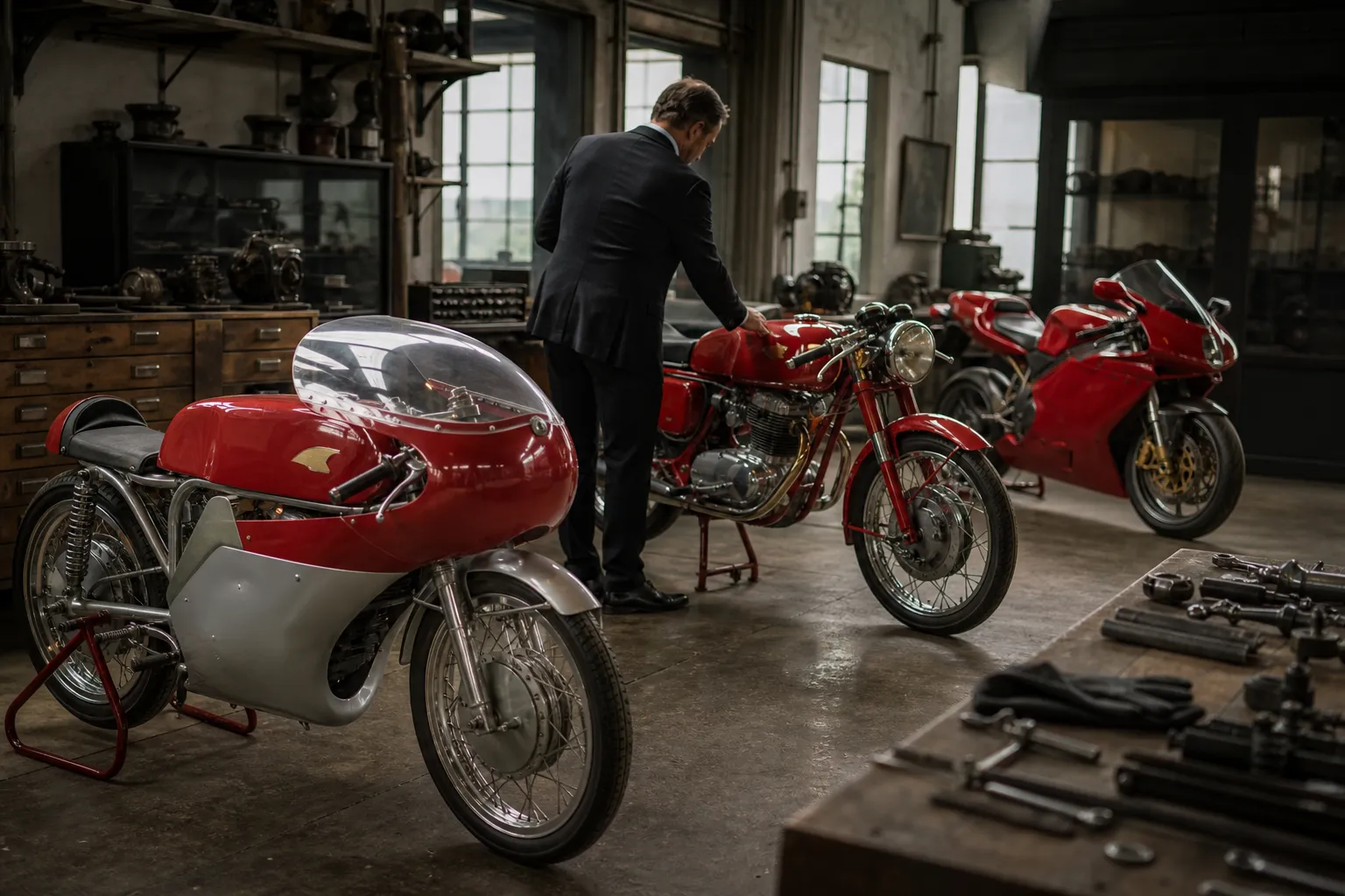 histoire marque ducati - L'épopée des légendes de la moto, De Ducati à Triumph