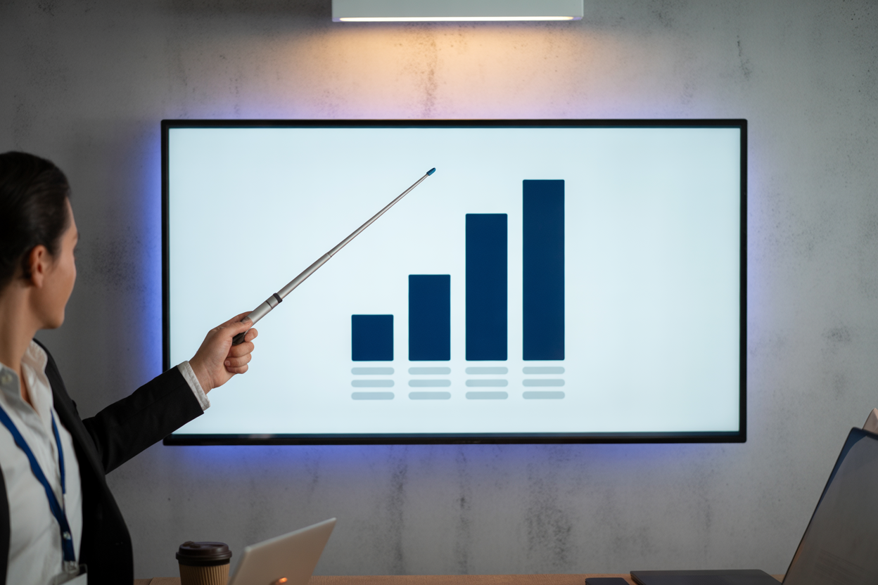 A simple bar chart comparing the average monthly cost of SEO retainers, project-based work, and hourly consulting for small businesses.