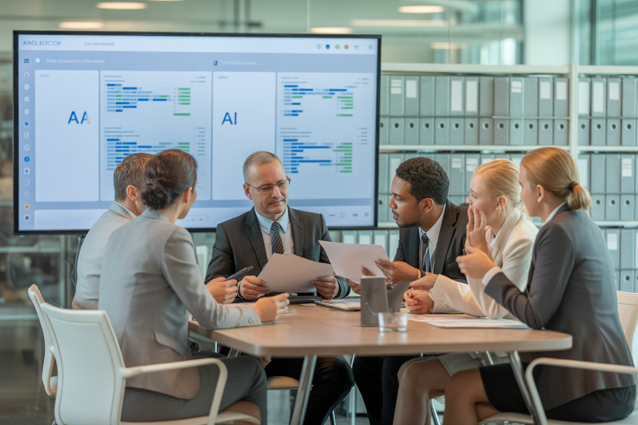 Une infographie simple qui résume les bons réflexes à avoir quand on utilise un détecteur d'IA : vérification humaine, définition de seuils de tolérance et archivage des rapports.