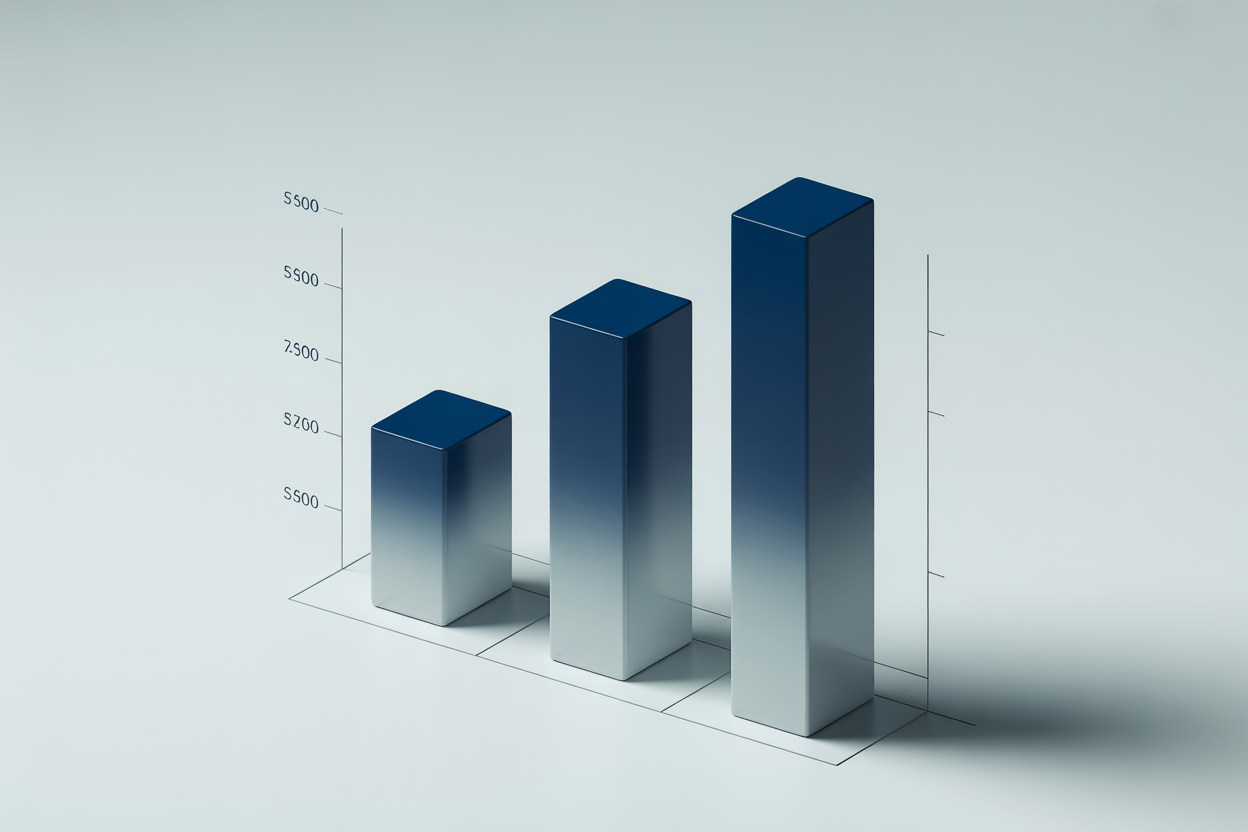 Un graphique à barres simple comparant le coût par séance approximatif à Lausanne: Personal Training (CHF 120+), Coaching Semi-Privé (CHF 40-70), et Cours en petit groupe 'Boutique' (CHF 16-35).