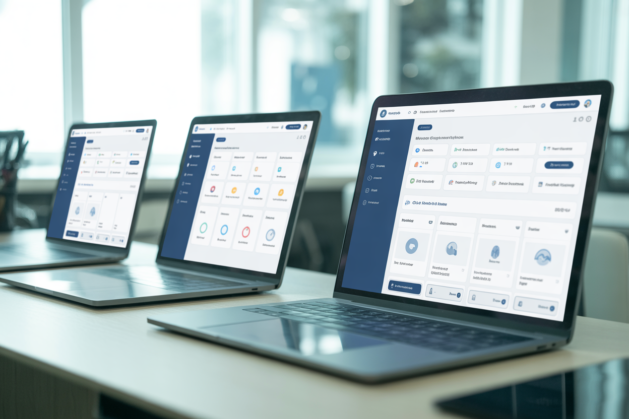 A simple comparison chart showing how HubSpot, Dialogflow, and Botpress stack up on things like 'Ease of Use', 'Best For', and 'Cost Model'.