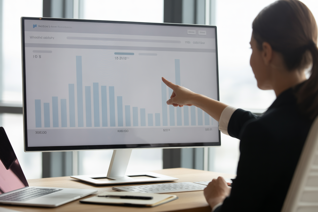 A bar chart comparing website load times. A bar labeled 'Kleap Hosted Sites' is significantly shorter (faster) than bars labeled 'Typical Shared Hosting' and 'Unoptimized CMS'.