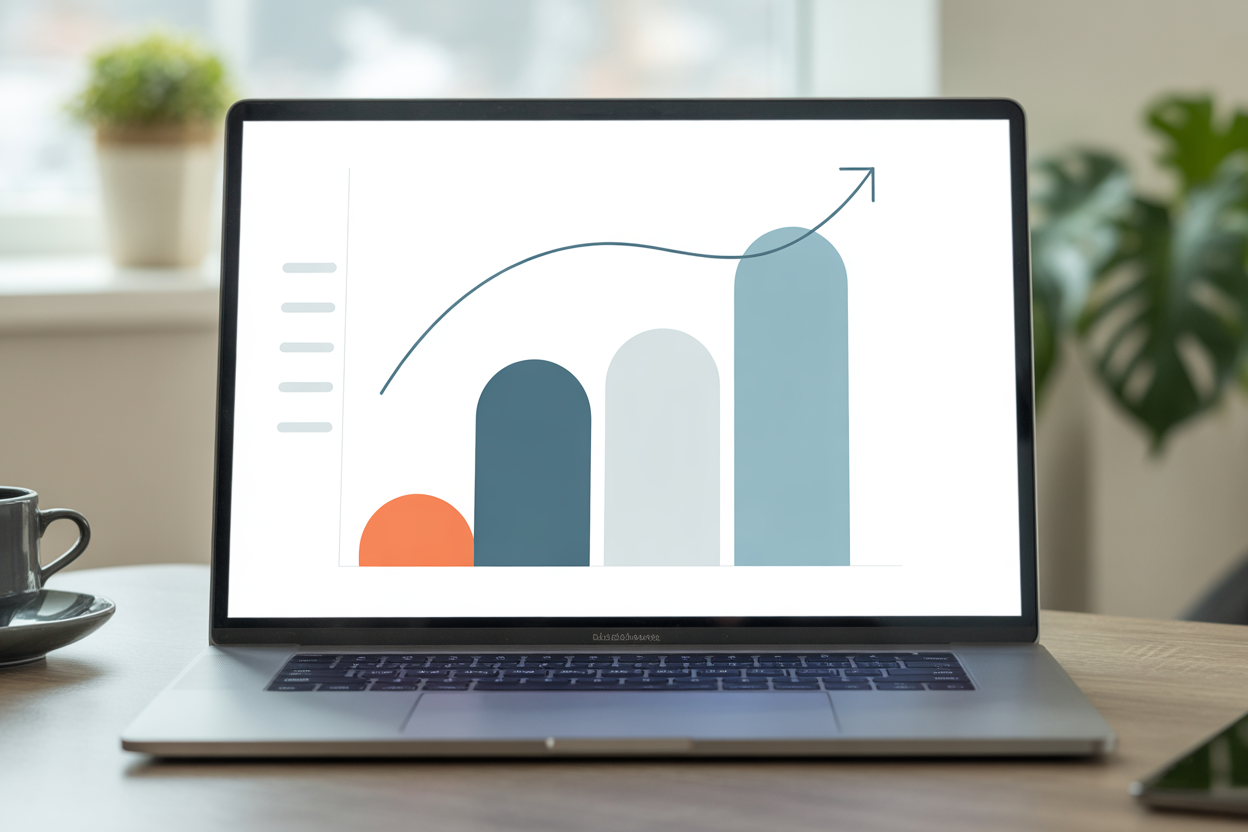 A simple bar chart that shows what happens to conversion rates after adding multilanguage support. You'll see one bar for 'Before' and a much bigger one for 'After'.