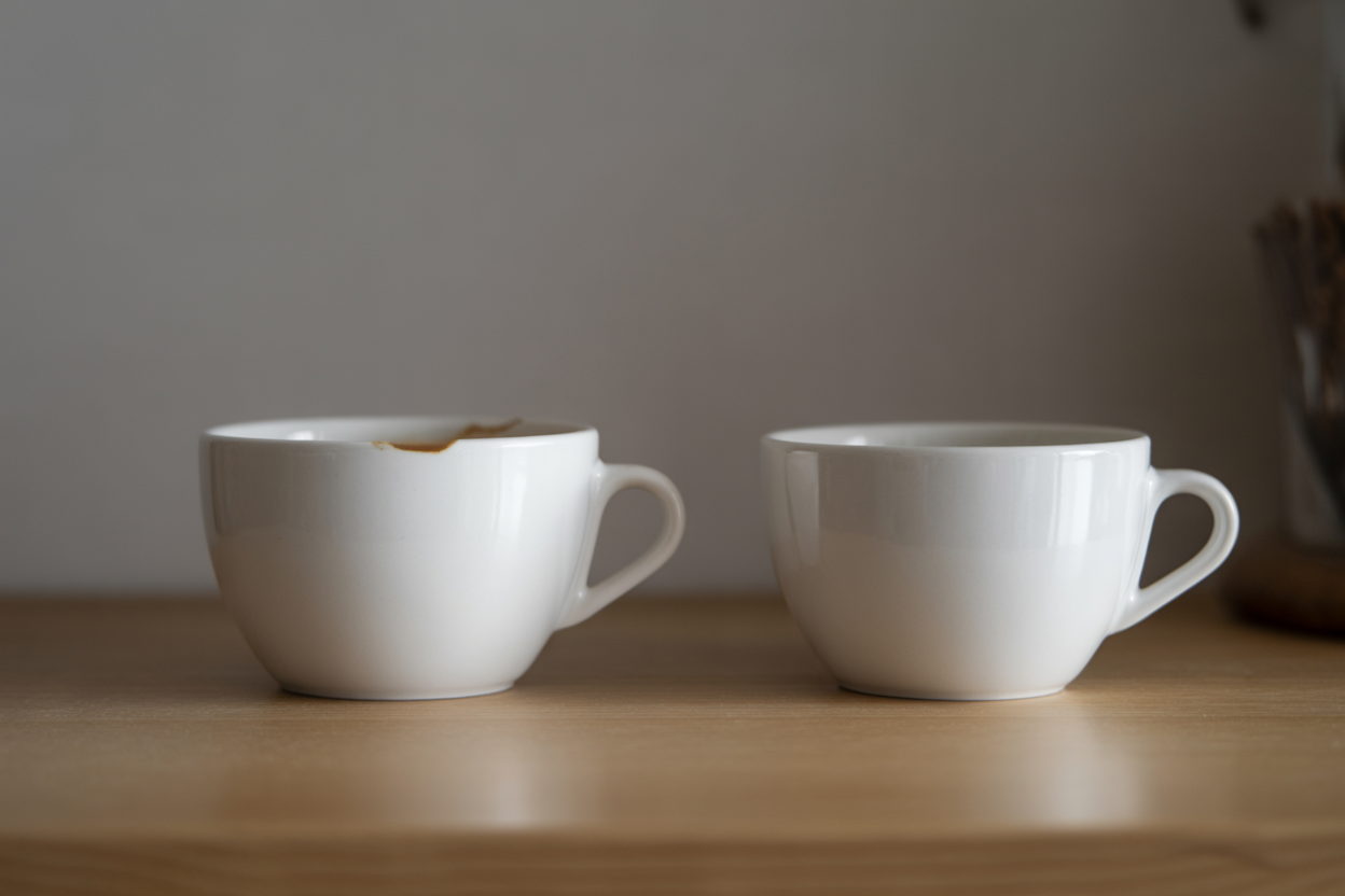 A bar chart showing how customer loyalty changes for brands with high vs. low ethical ratings. Spoiler: the ethical brands keep way more customers.