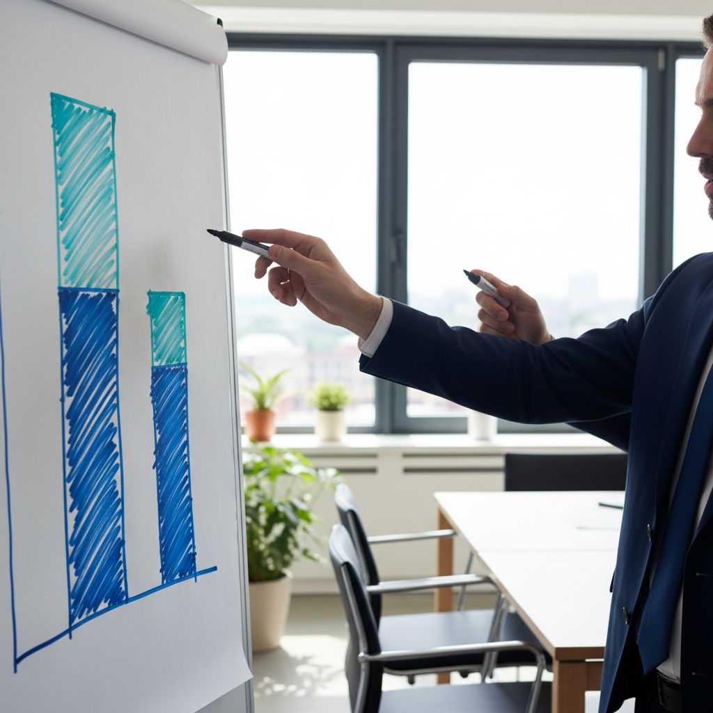 A bar chart comparing the 'Sticker Price' of a hypothetical SEO tool with its 'Total Cost of Ownership (TCO)'. The TCO bar is significantly taller and broken down into segments like Licensing, Implementation, Support, and Training.