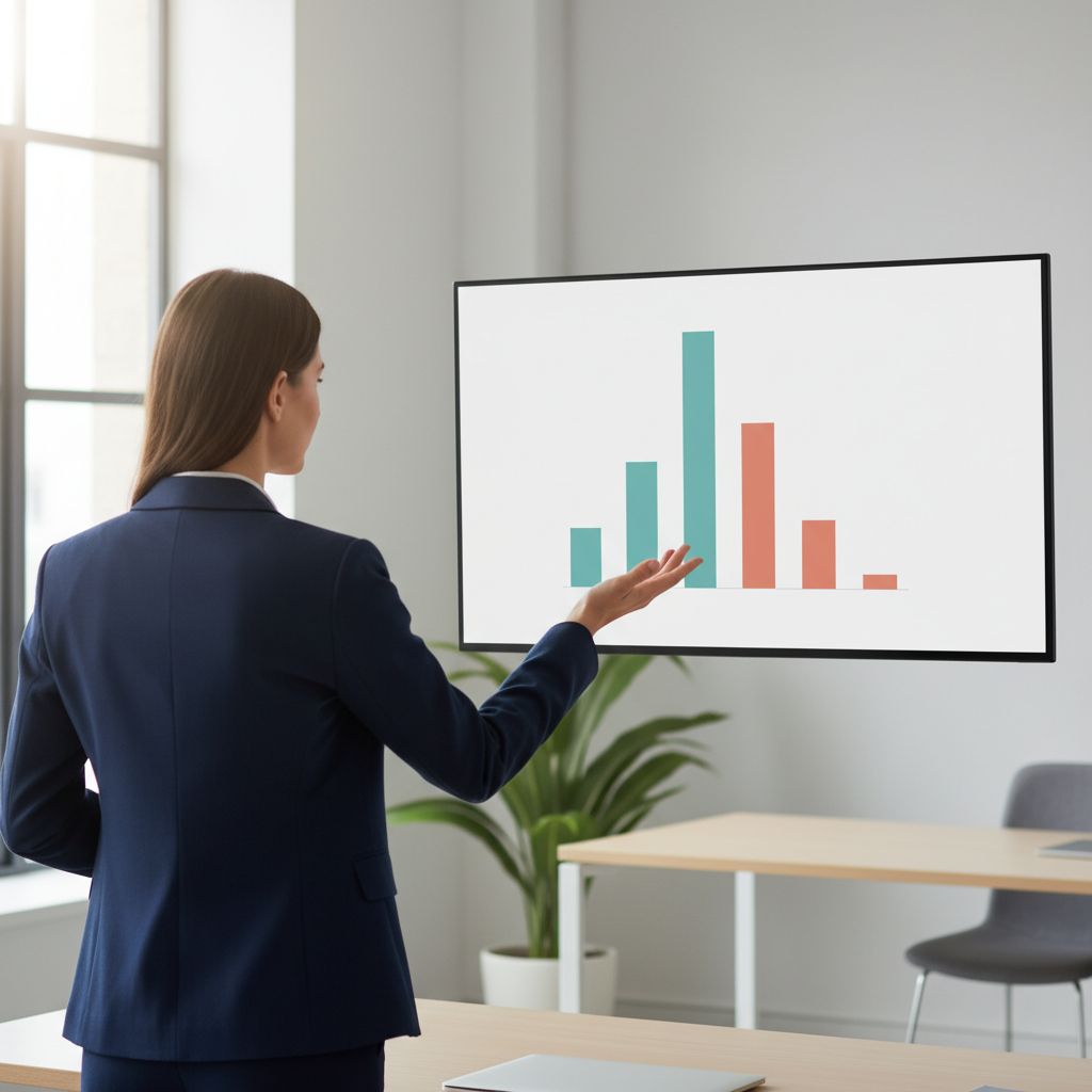 A bar chart showing how much better industry-specific AI content performs in engagement and rankings compared to generic stuff.