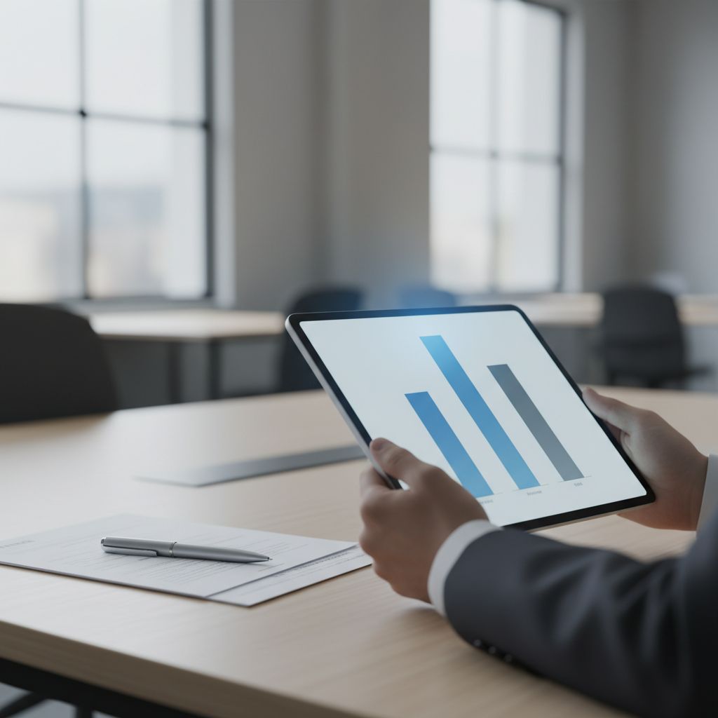 Un tableau de bord simple montrant les fourchettes de prix pour différents services comptables à Genève : tenue comptable, bilan, paie, et déclarations fiscales.