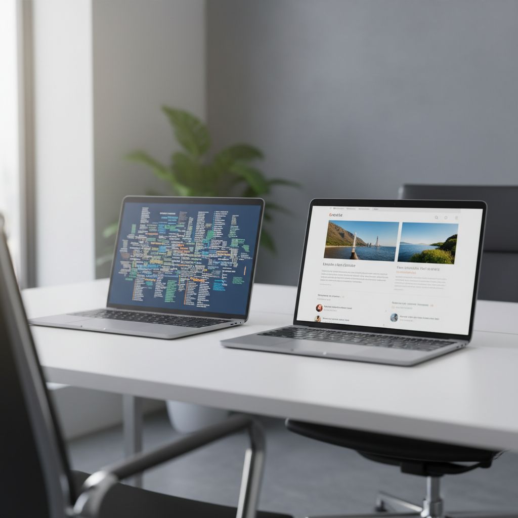 An infographic illustrating the 'Value Over Keywords' concept, showing a balance scale with 'User Value' outweighing 'Keyword Density'.