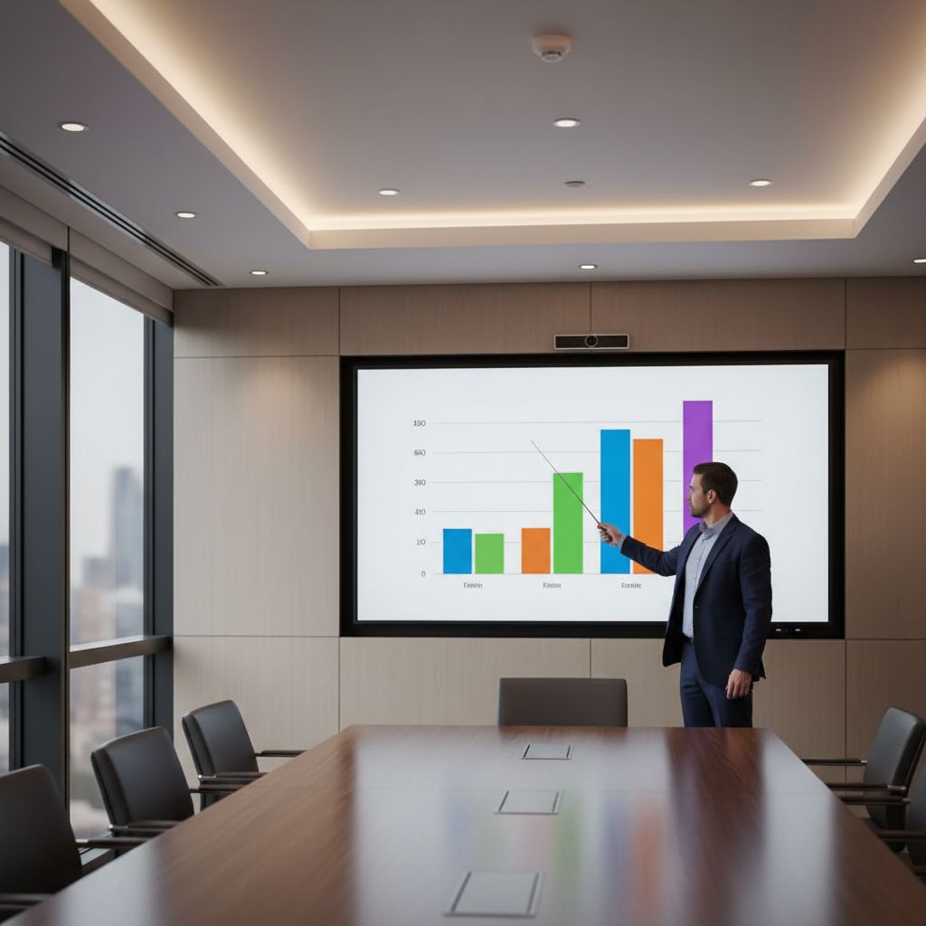 A bar chart that compares the different AI website builders on key things like how much you can customize, their e-commerce tools, and a general idea of price.