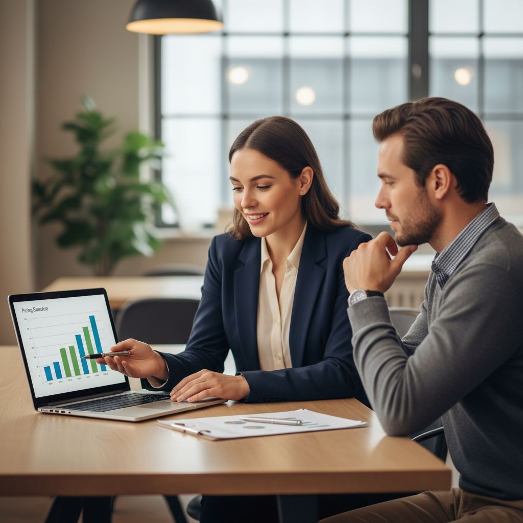 Tableau récapitulatif des tarifs fiduciaires pour la gestion de la TVA en Suisse en 2025, ventilés par service : affiliation, déclaration, conseil, et forfait annuel.