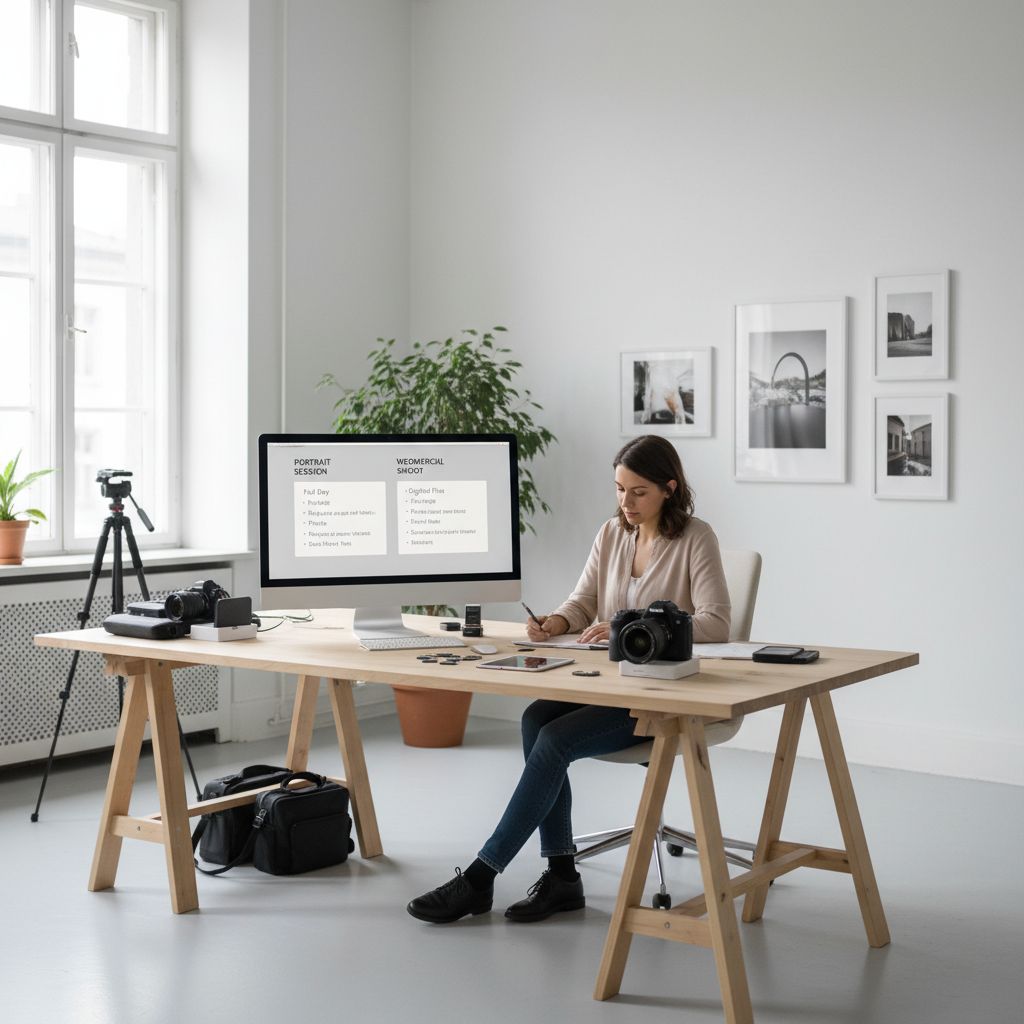 Un tableau comparatif des tarifs de photographie en Suisse pour différentes prestations : mariage, portrait, famille, et événementiel.