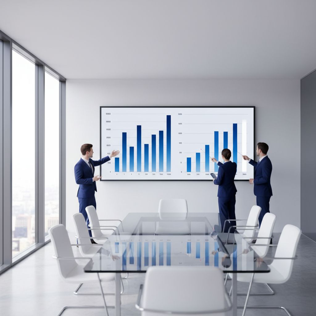 A simple, clean bar chart that shows how automated content stacks up against manual on things like Speed, Cost, and Scalability (hint: automation wins big).