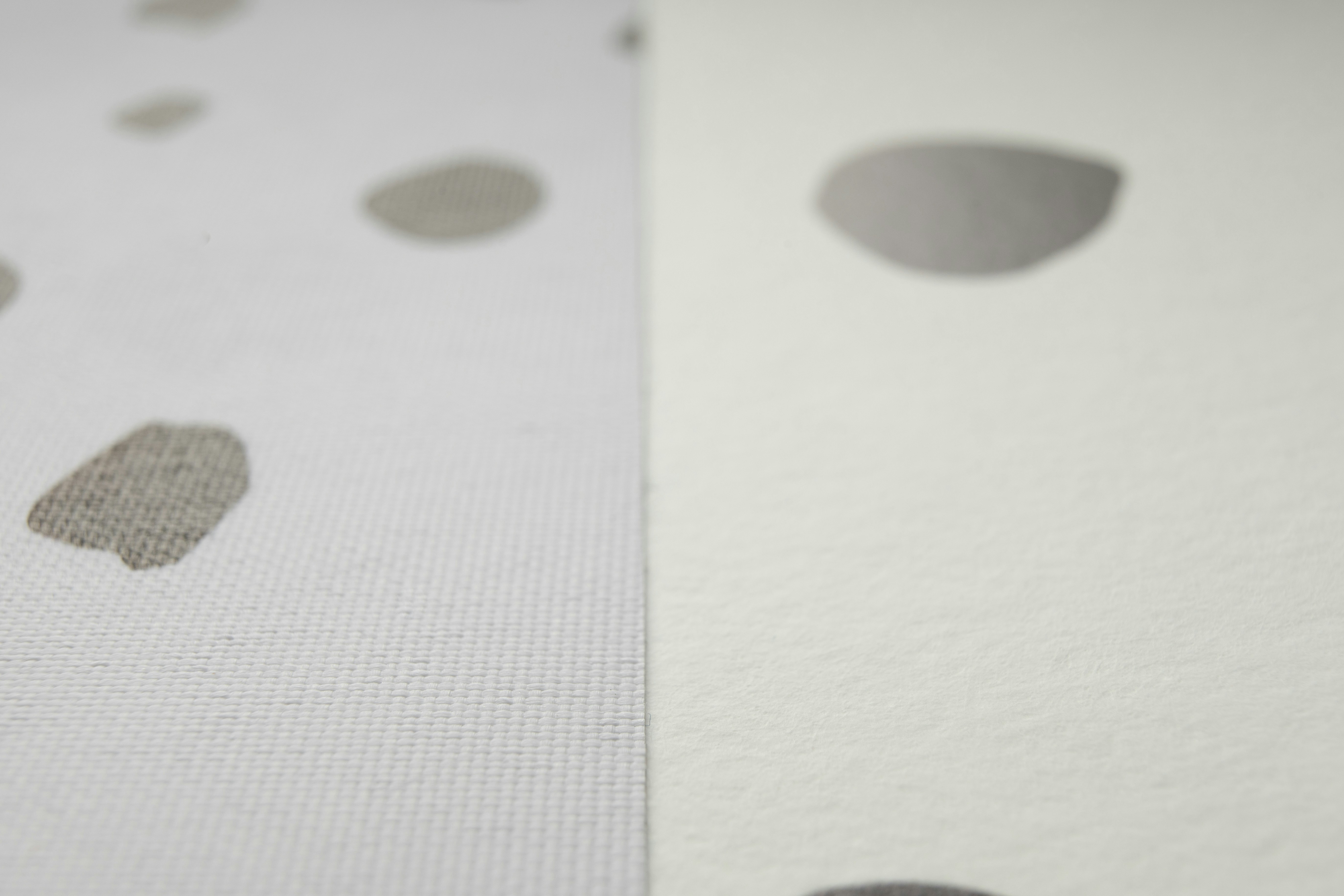 Various printed materials like brochures and business cards laid out, showcasing consistent branding.