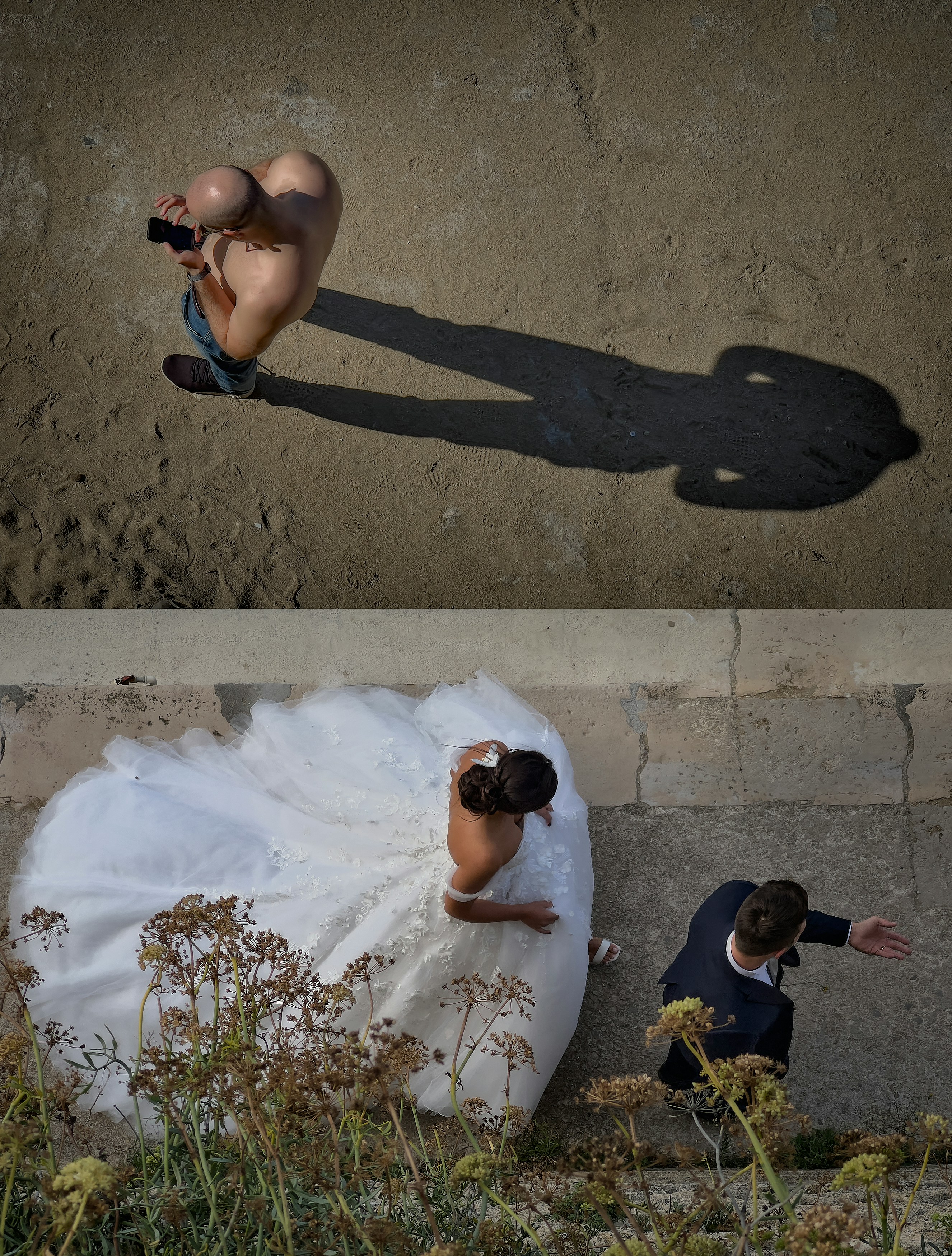Tableau comparatif des types de besoins photographiques : mariage vs corporate