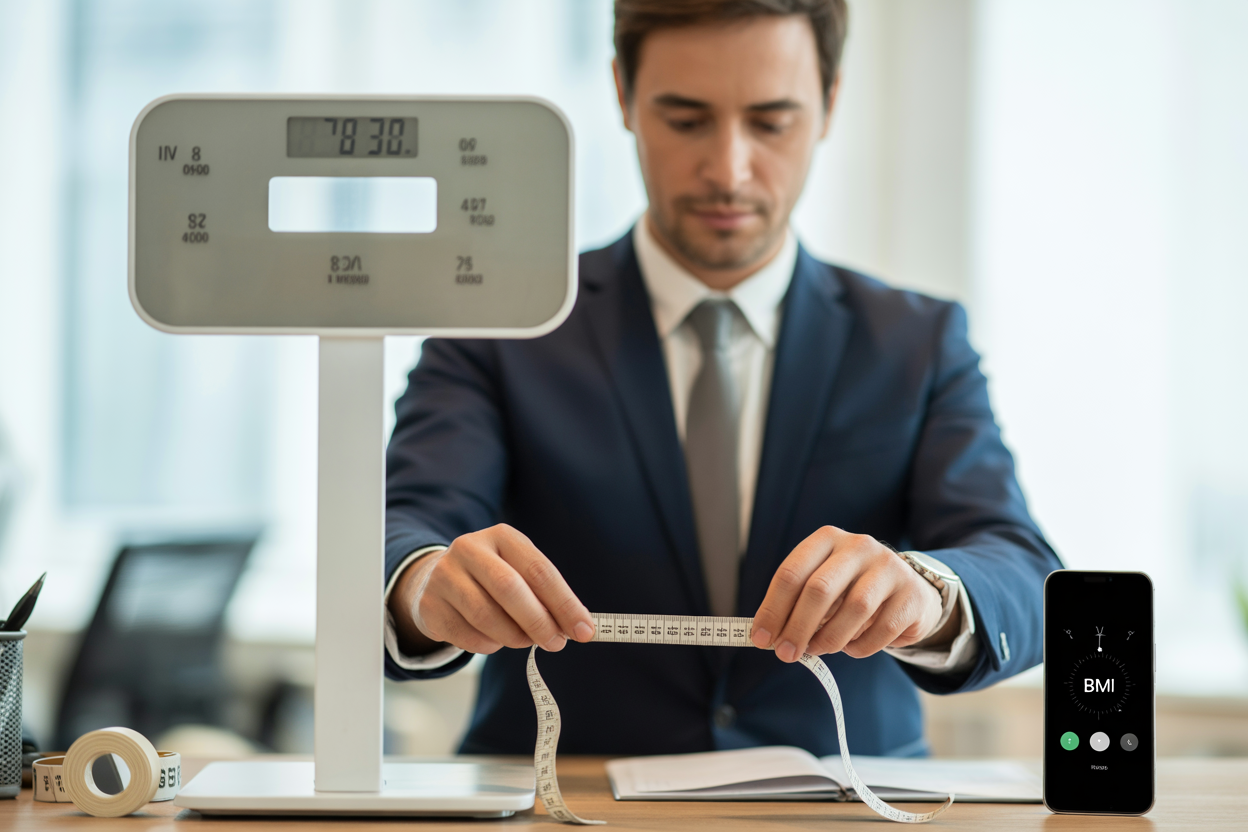 Calcul IMC selon l'âge : méthode précise pour professionnels actifs