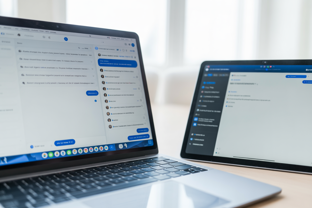 A split-screen image showing the user interface of ChatGPT on one side and TinyWow on the other, highlighting their text generation capabilities.