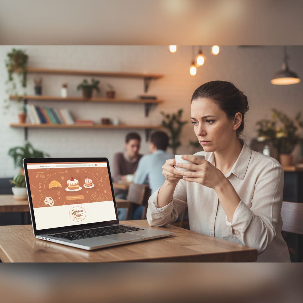 A picture of a website that has a big 'Made with Wix' banner slapped on it, showing one of the biggest downsides of a free plan.