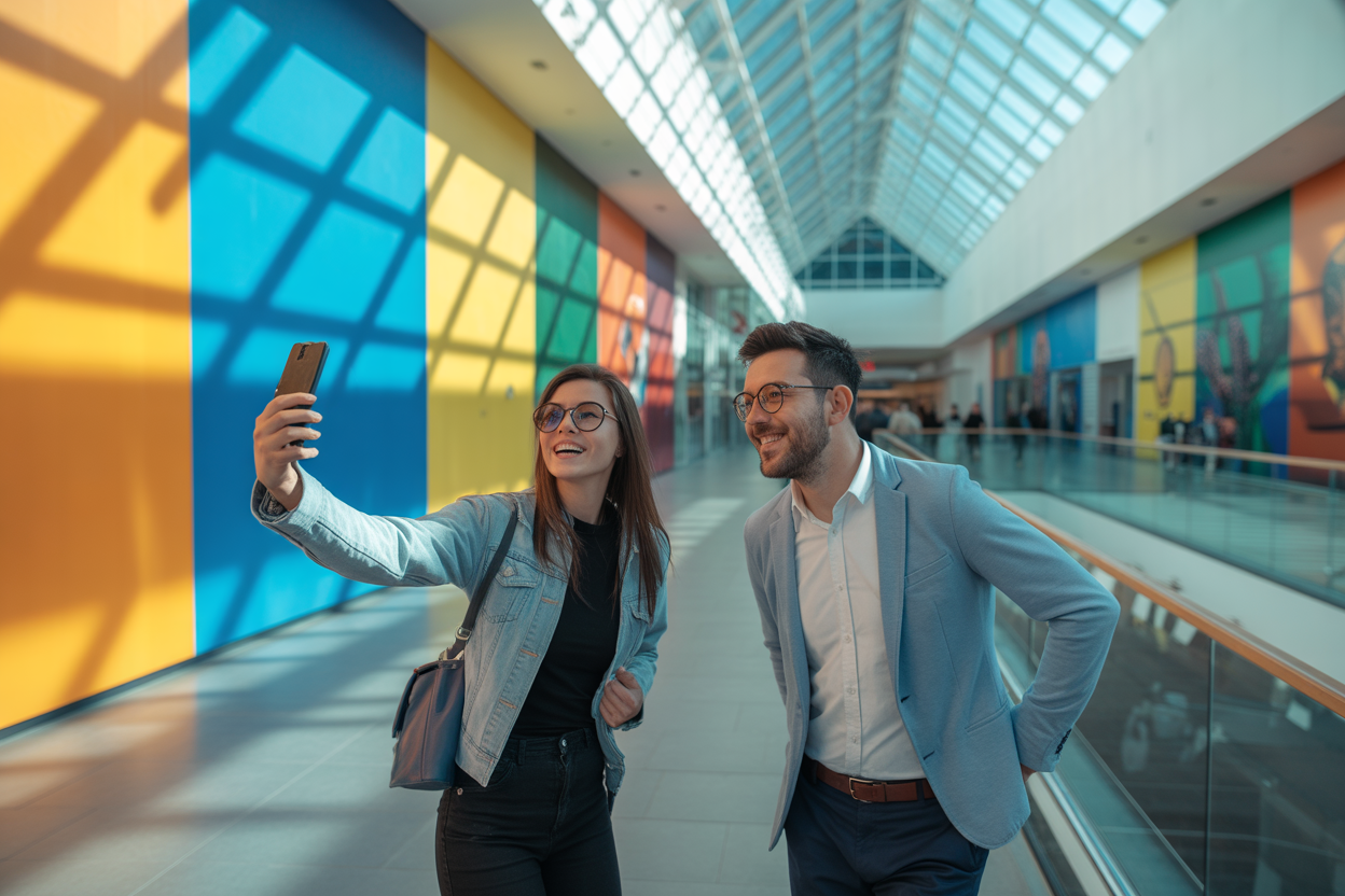 Décoration centre commercial suisse : 3 tendances clés pour séduire votre clientèle en 2025