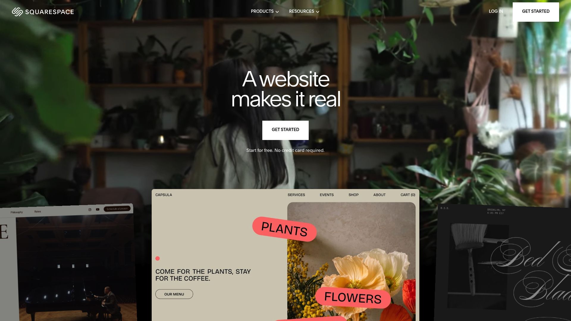 A person’s hands are shown editing a website layout on a tablet screen, with a cup of coffee nearby, on a wooden desk. The scene is bright and clean.