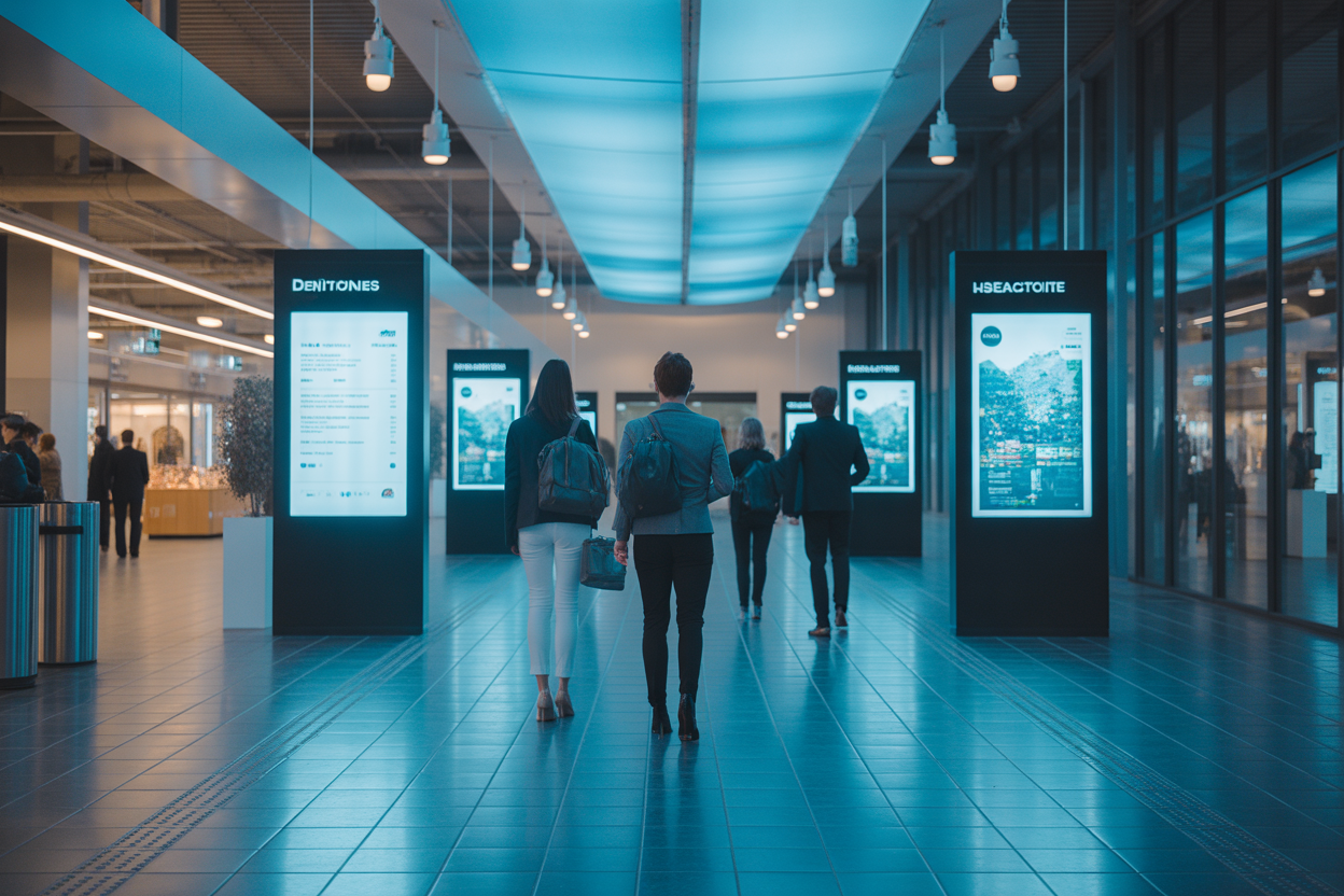 Signalétique intérieure centre commercial : 5 stratégies clés pour l'optimiser