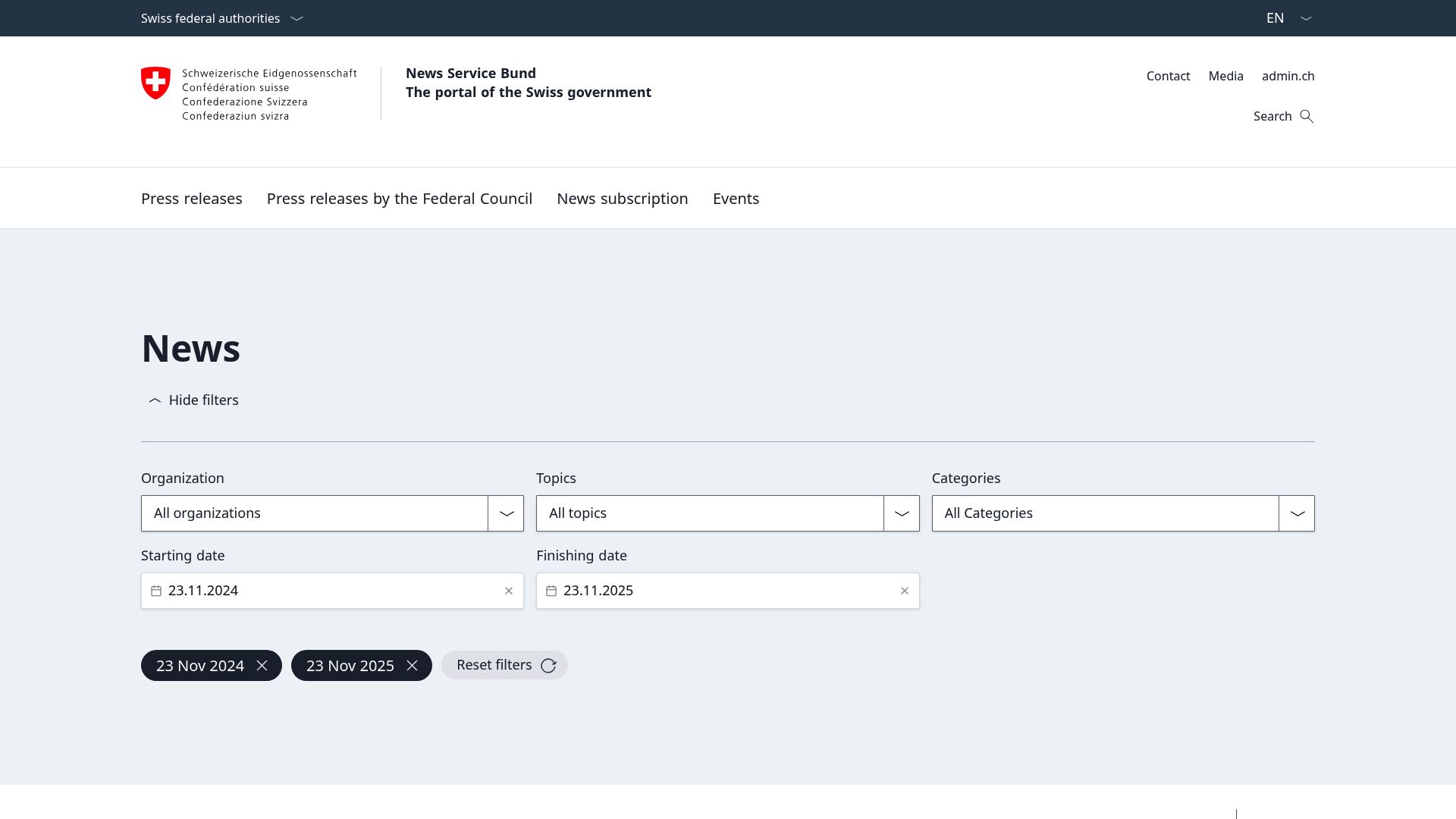 Screenshot of admin.ch tax calculator tool showing the complexity of tax rates per canton