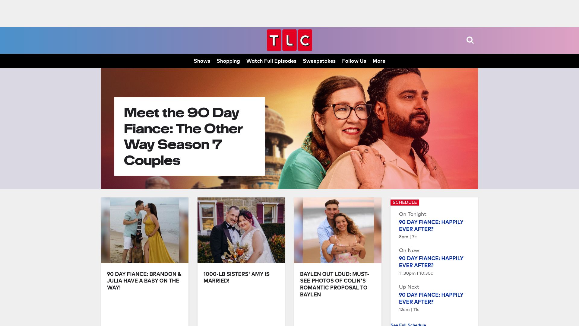 Screenshot of TLC website showing renovation services and expertise