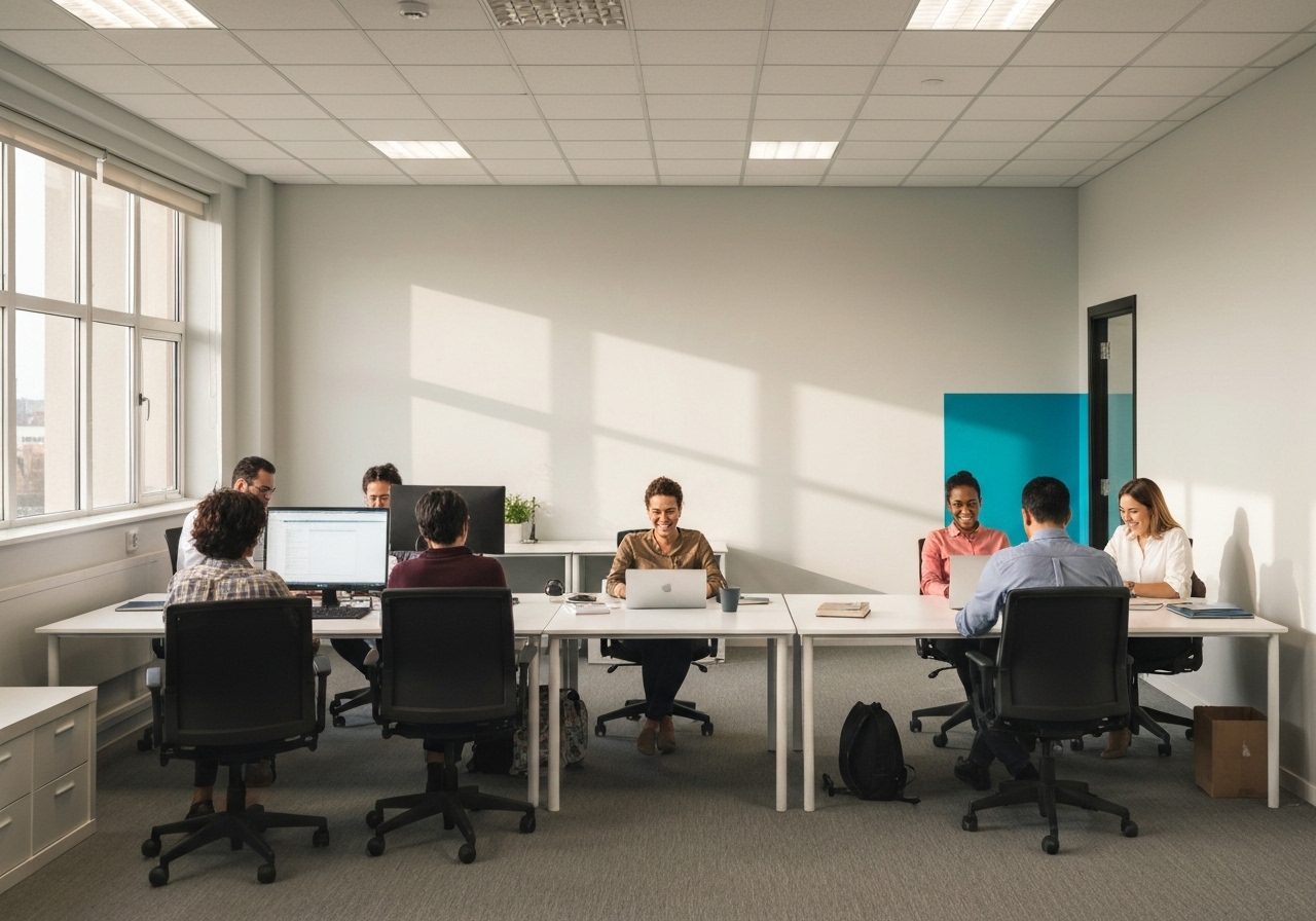 Service peinture bureaux commerciaux Genève: 3 clés pour rénover vos locaux