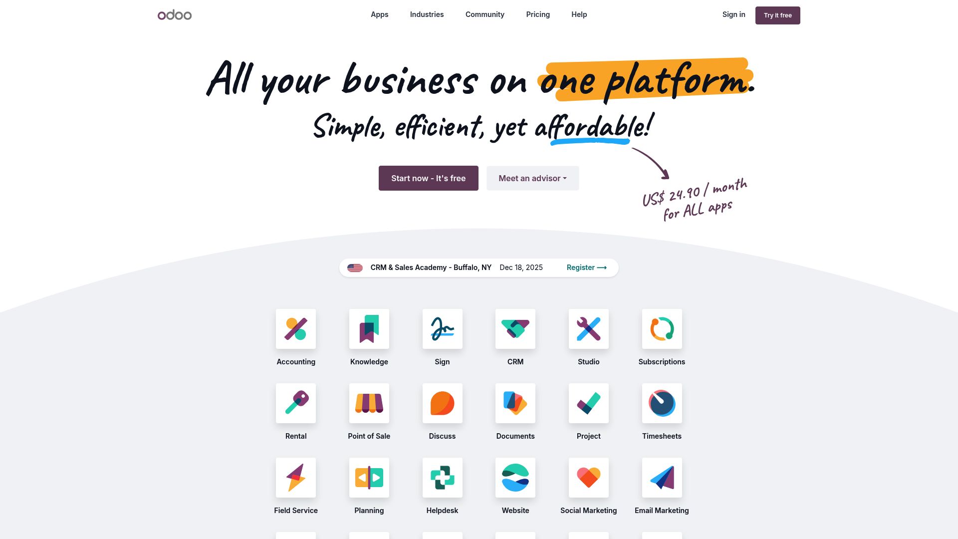 Screenshot of the Odoo website for Osteo Vertou showing the maternity services section