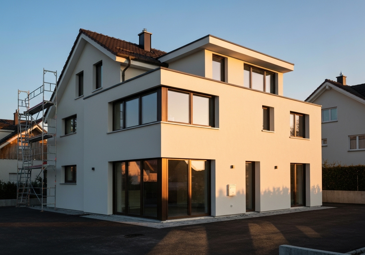 Prix au m2 peinture façade neuve en Suisse : Le guide 2025 pour votre budget