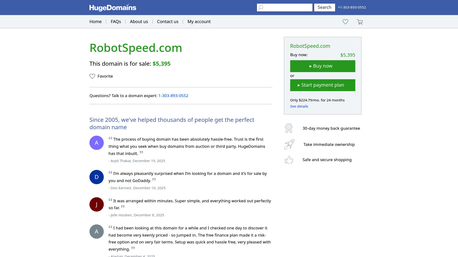 Screenshot of RobotSpeed dashboard showing the content generation status bar moving rapidly