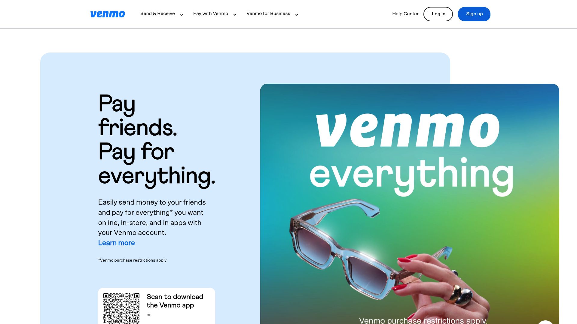 What a generic Venmo or CashApp profile looks like compared to a polished, branded artist page.