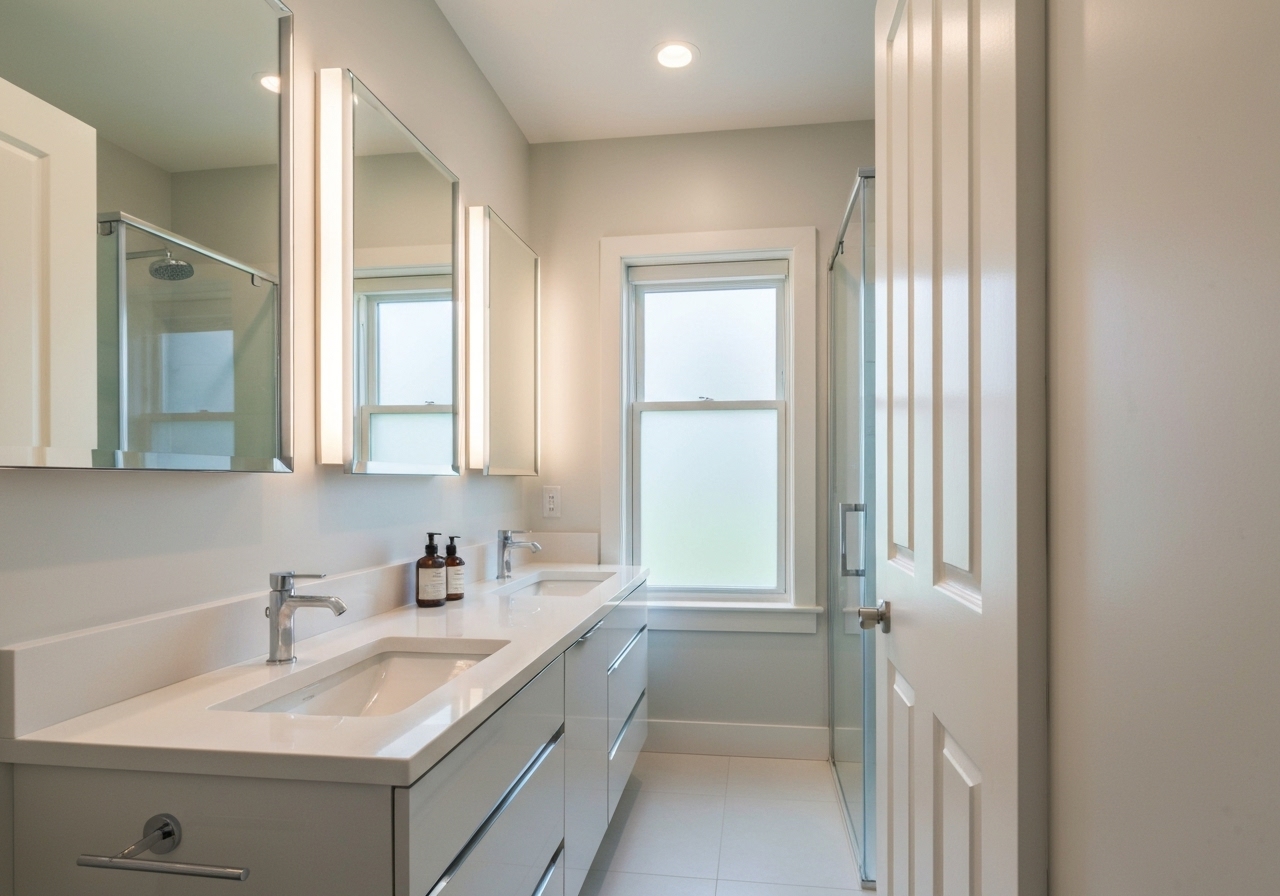 Choisir peinture pour salle de bain petite : 5 idées simples pour l'agrandir