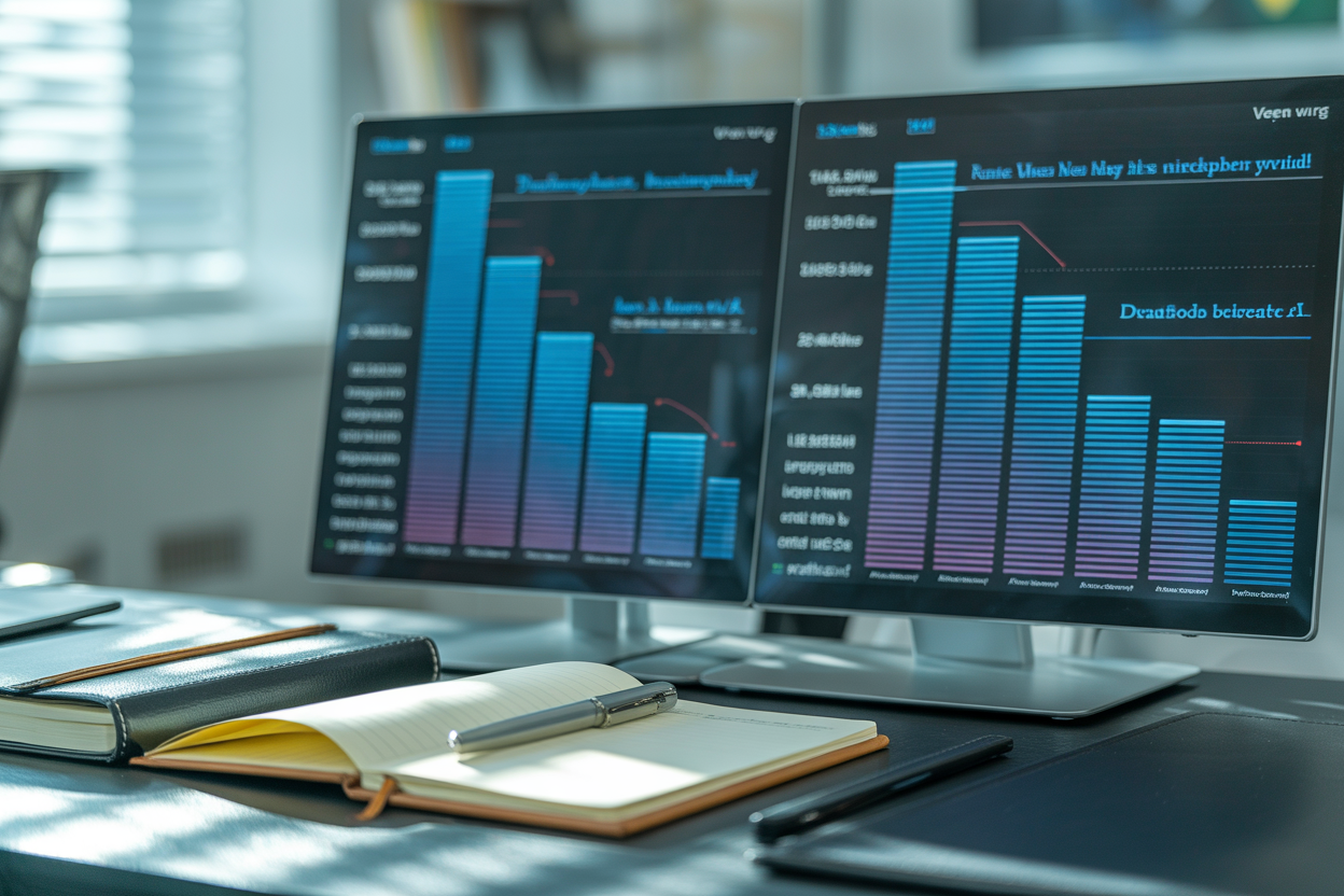 A chart showing the typical signs of AI writing compared to humanized text, looking at things like sentence variety, tone, and how complex the language is.