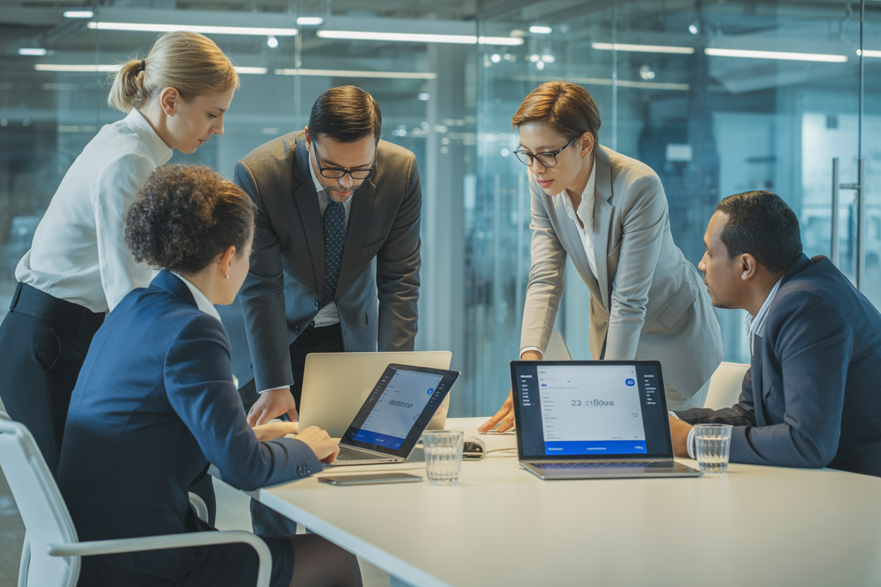A simple 5-step infographic showing the sales email workflow: 1. Record the Call, 2. Let Gladia Transcribe & Analyze, 3. Sync it to your CRM, 4. The AI Drafts an Email, 5. You Review & Send.