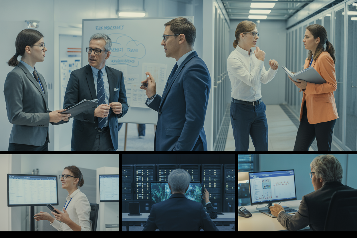 Une infographie qui résume en 5 étapes comment rendre son entreprise plus solide face aux catastrophes : évaluer les risques, planifier la continuité, gérer la communication de crise, sauvegarder ses données et s'assurer.