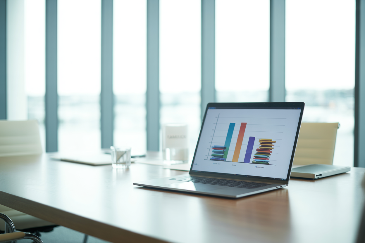 A bar chart that shows just how much time and money you save making 30 articles with automation compared to doing it by hand. The difference is huge.