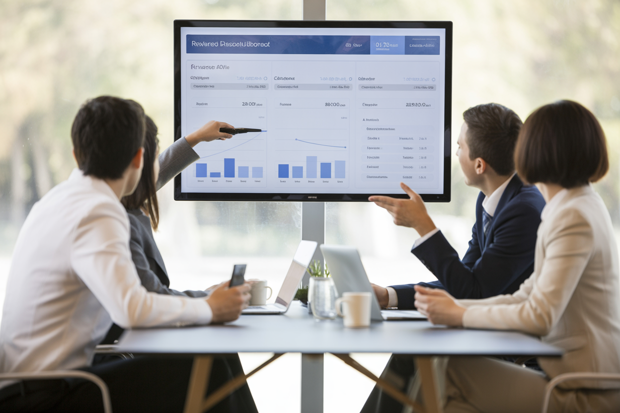 Diagramme montrant les avantages du modèle SaaS pour la monétisation de l'IA, incluant revenus récurrents, scalabilité et rétention client.