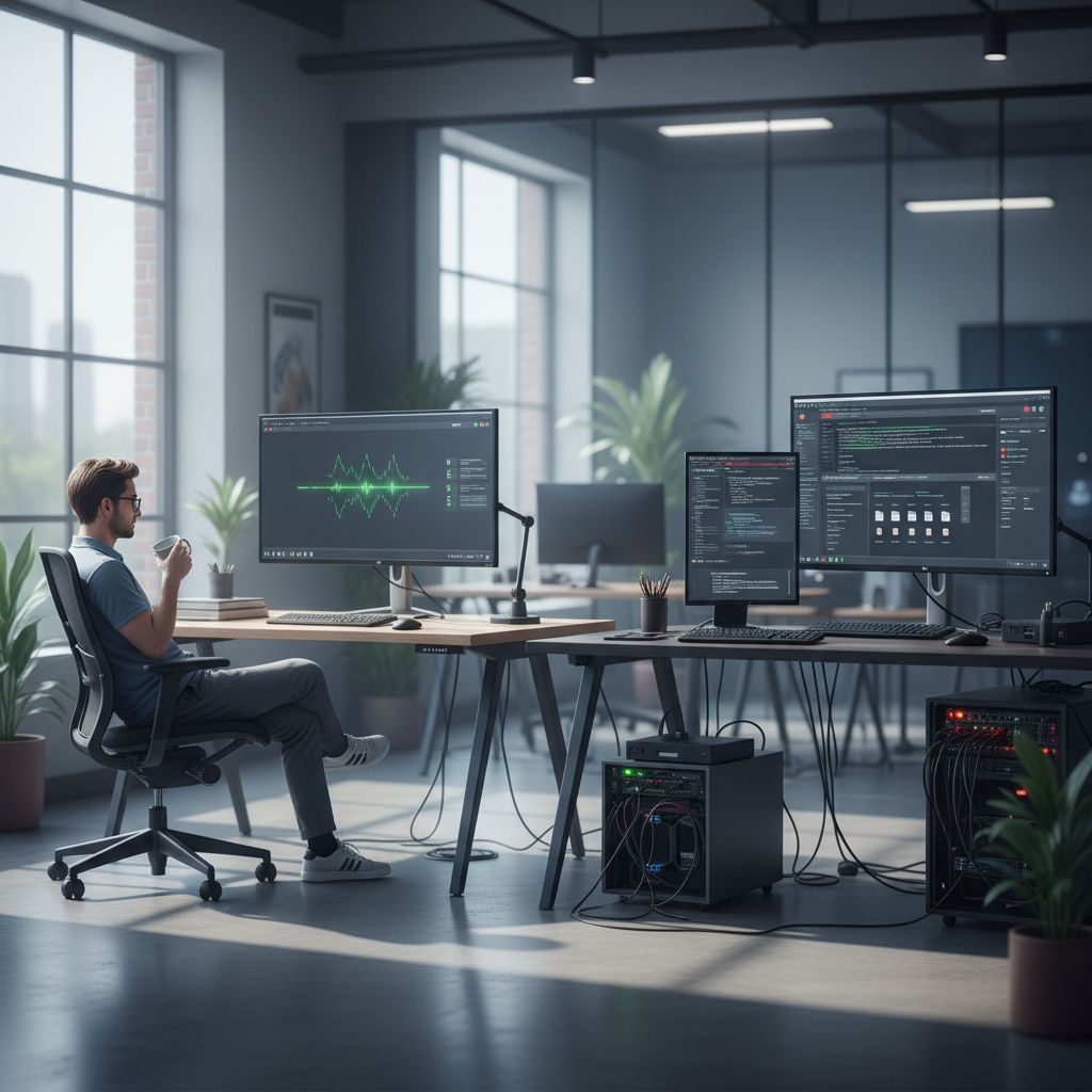 Here's a quick side-by-side look at the maintenance chores. With an 'AI Builder', you see checkmarks next to 'Automatic Updates', 'Managed Security', and 'Platform Backups'—they handle it. Under 'WordPress', there's a little person icon next to 'Manual Updates', 'Security Plugins', and 'Backup Configuration'—that's all on you.