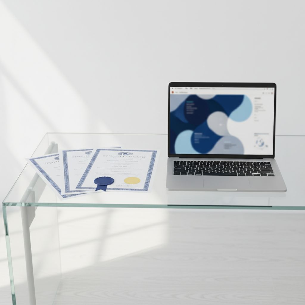 A checklist infographic showing key security and compliance certifications to look for in a vendor, including SOC 2, ISO 27001, GDPR, and HIPAA logos.